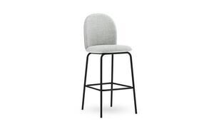 Normann Copenhagen - Ace Bar Chair 75 cm Upholstery Black Steel