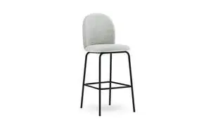 Normann Copenhagen - Ace Bar Chair 75 cm Upholstery Black Steel