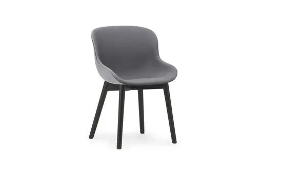 Normann Copenhagen - Hyg Chair Full Upholstery Black Oak