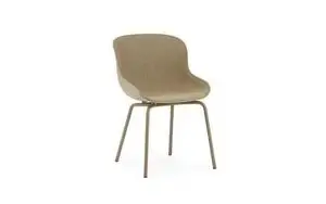 Normann Copenhagen - Hyg Chair Front Upholstery Sand & Sand Steel