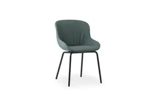 Normann Copenhagen - Hyg Comfort Chair Full Upholstery Black Steel