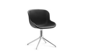 Normann Copenhagen - Hyg Chair Swivel 4L Full Upholstery Alu