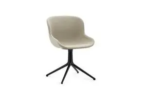 Normann Copenhagen - Hyg Chair Swivel 4L Full Upholstery Black Alu