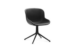 Normann Copenhagen - Hyg Chair Swivel 4L Full Upholstery Black Alu