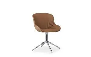 Normann Copenhagen - Hyg Comfort Chair Swivel 4L Full Upholstery Alu