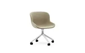 Normann Copenhagen - Hyg Chair Swivel 4W Full Upholstery Alu