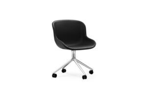 Normann Copenhagen - Hyg Chair Swivel 4W Full Upholstery Alu