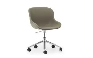 Normann Copenhagen - Hyg Chair Swivel 5W Gas Lift Full Upholstery Alu