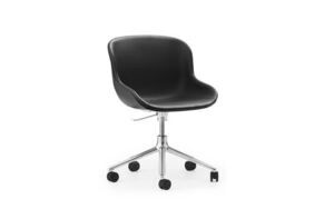 Normann Copenhagen - Hyg Chair Swivel 5W Gas Lift Full Upholstery Alu