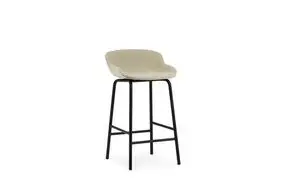 Normann Copenhagen - Hyg Barstool 65 cm Full Upholstery Black Steel