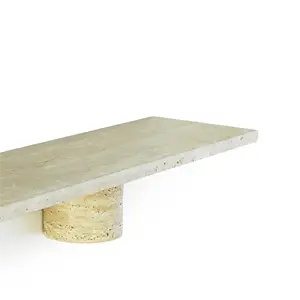 Normann Copenhagen - Sten Shelf 120 cm - travertin