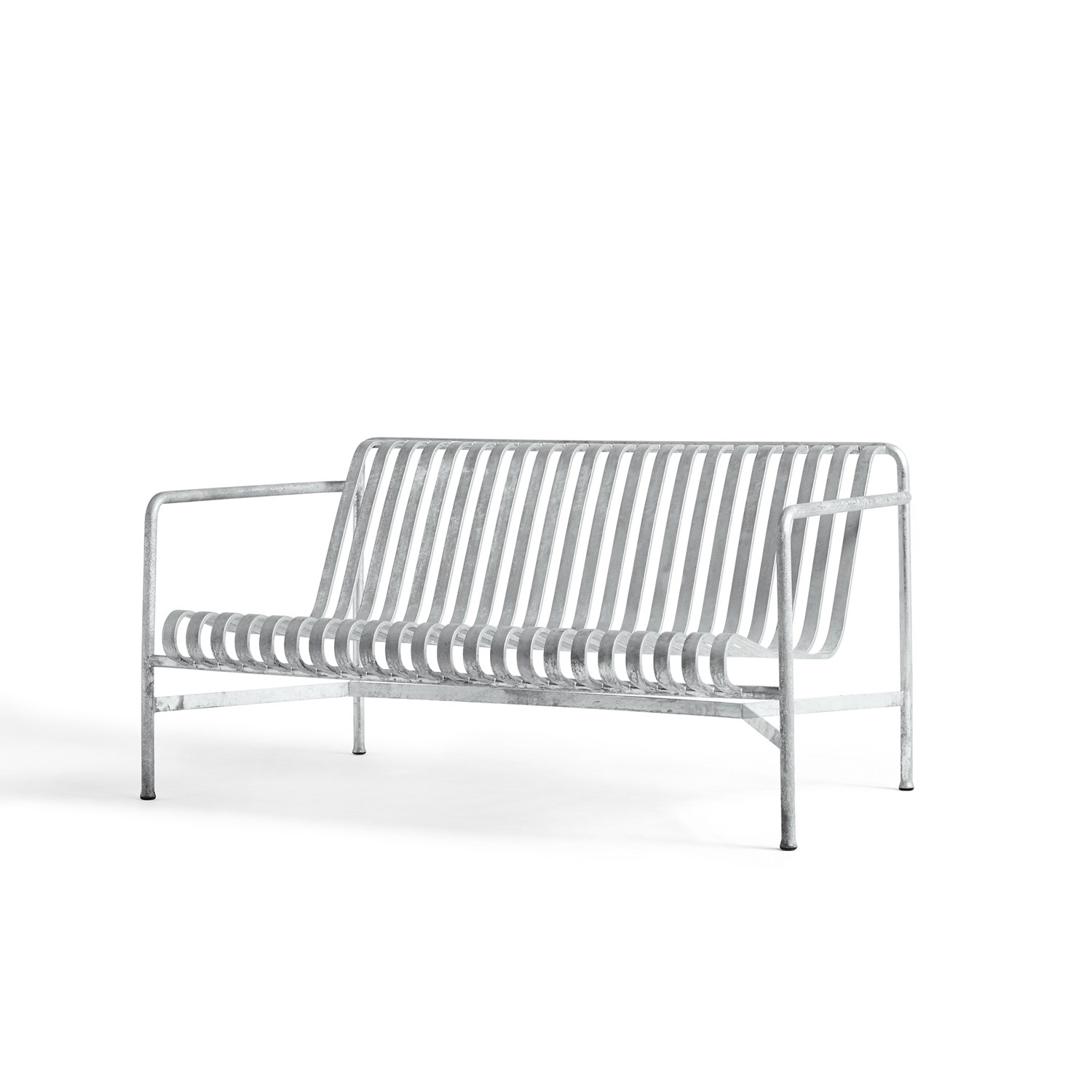 HAY havemøbel Palissade Lounge Sofa Galvaniseret stål HAY havemøbel Palissade Lounge Sofa Galvaniseret stål