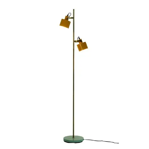 Dyberg Larsen - Ocean Gulvlampe - Karry/Turkis, 160 cm