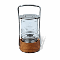 Trip Trap - Bollard Olielanterne, Teak