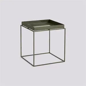 Hay - Bord - Tray Table Medium Square - 40x40 cm - Olive green