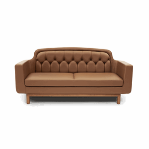 Image of Normann Copenhagen Onkel sofa - læder - 2 personer