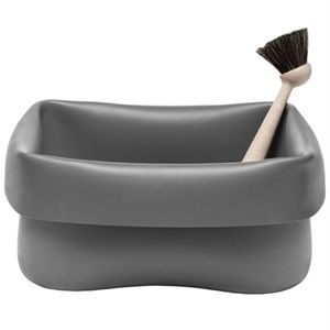 Image of Normann Copenhagen Opvaskebalje med børste - grå