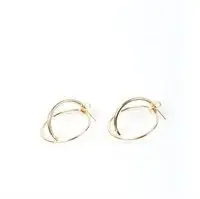 Jukserei - Orbit Ear Stud - Guld 