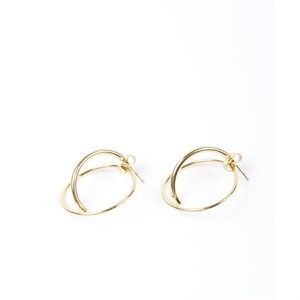 Image of Jukserei - Orbit Ear Stud - Guld