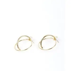 Jukserei - Orbit Ear Stud - Guld 