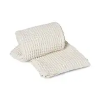 Ferm Living - Håndklæde - 50x100 cm - Off-white - Hvid
