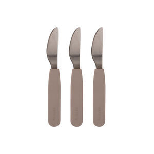 Oyoy - Silikone knive 3-pak - Warm Grey