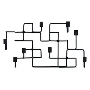 Oyoy - UNDERGROUND knagerække sort eg/ sort