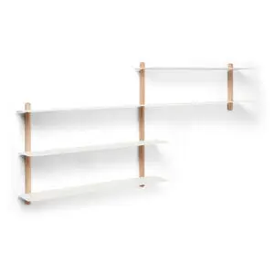 Oyoy - NIVO hylde B lys eg/ hvid