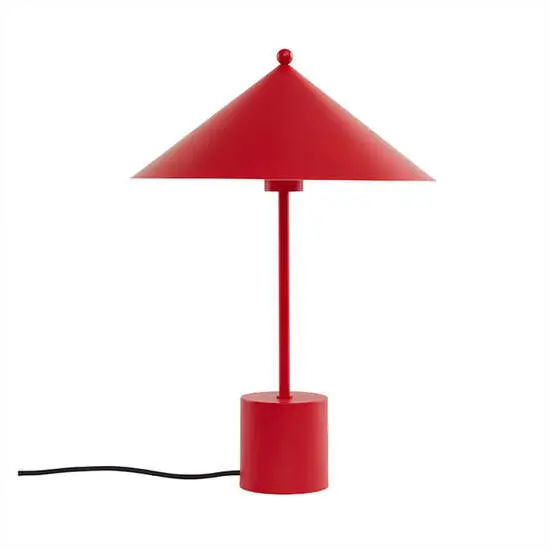 OYOY Living - Kasa Bordlampe - Kirsebærrød - 50 cm høj