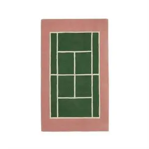 Oyoy - Tennis Tæppe - Green / Rose