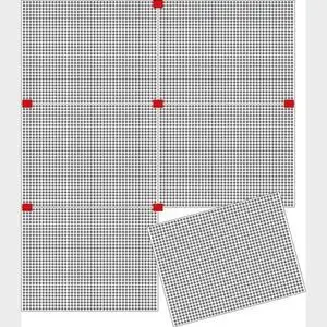 Oyoy - Plader til stiftmosaik - 10 stk m. forbindelsesstykker -BESTILLINGSVARE