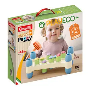 Oyoy - PlayEco+ hammerspil af genanvendt plast: Hammer Peggy PlayEco+