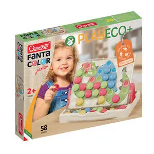 Oyoy - PlayEco+ stiftmosaik af genanvendt plast: FantaColor Junior PlayEco+ (58 dele)