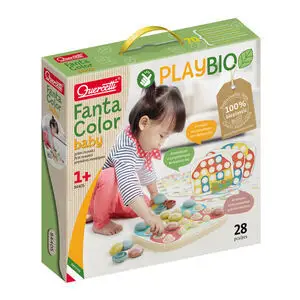 Oyoy - PlayBio stiftmosaik af bioplast: PlayBio FantaColor Baby (28 dele)