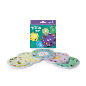 Oyoy - TIMIO Disc Set 4 -  Børnesange, eventyr,  dinosaurer og små insekter