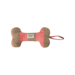 OYOY Zoo - Ashi Hundelegetøj - Small - Kirsebær rød/Taupe