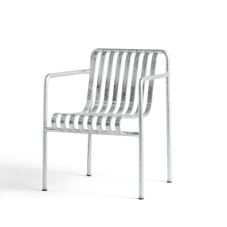 HAY havemøbel Palissade Dining Armchair Galvaniseret stål HAY havemøbel Palissade Dining Armchair Galvaniseret stål