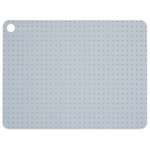Image of OYOY - Dækkeservietter i silicone, Pale grey blue (2 stk.)