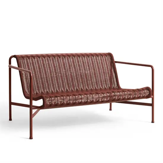 Hay - Palissade Cord Lounge Sofa - Iron red