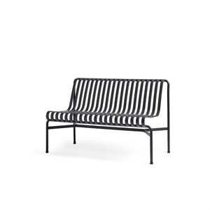 Hay havebænk - Palissade Dining Bænk uden armlæn, Anthracite (Dining Bench)
