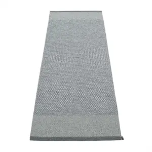 Pappelina - Edit Granit/Grey/Grey met. - 85 x 260 cm