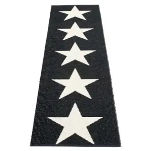 Pappelina - VIGGO ONE Black - 70x450cm