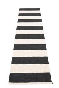 Pappelina - Bob Black/Vanilla - 70 x 300 cm