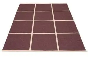 Pappelina - CRISS BURGUNDY - 180 x 260cm