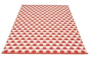 Pappelina - DANA Coral Red - 180x275cm