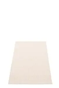 Pappelina - Emm Vanilla/White Met. - Linen warp - 70 x 120 cm