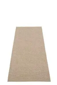 Pappelina - Emm Potato/Beige Met. - Linen warp - 70 x 180 cm