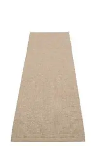 Pappelina - Emm Potato/Beige Met. - Linen warp - 70 x 240 cm