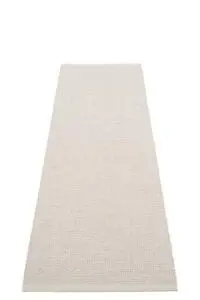 Pappelina - Emm Fossil Grey/Stone Met. - Linen warp - 70 x 240 cm