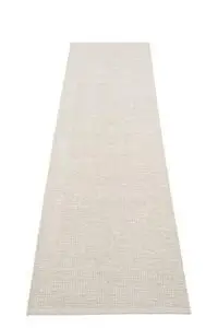 Pappelina - Emm Fossil Grey/Stone Met. - Linen warp - 70 x 300 cm